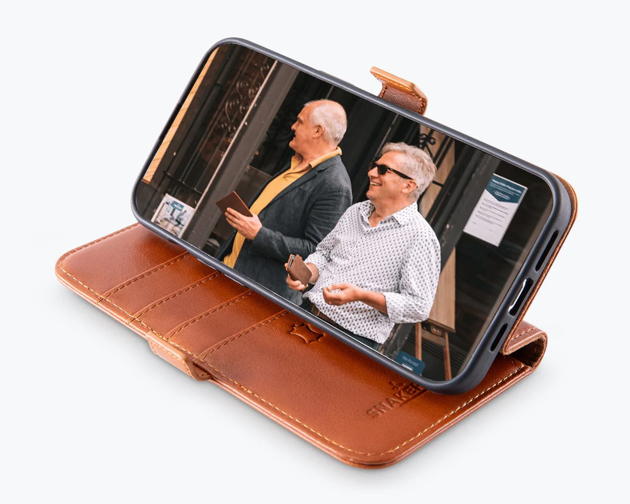 Apple iPhone 14 Pro Max - Metro Leather Wallet Phone Case - Image 6