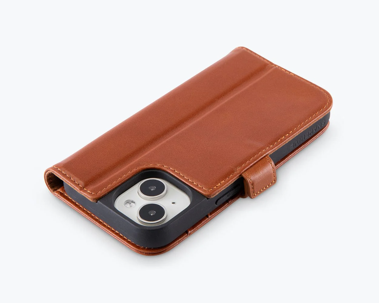Apple iPhone 15 - Metro Leather Wallet Phone Case - Image 6