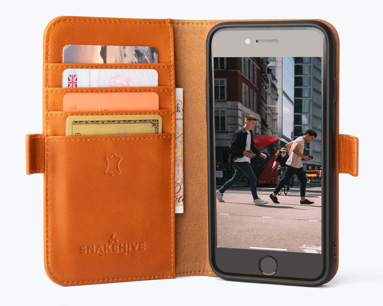 Apple iPhone SE 2020/2022 - Metro Leather Wallet Phone Case - Image 7