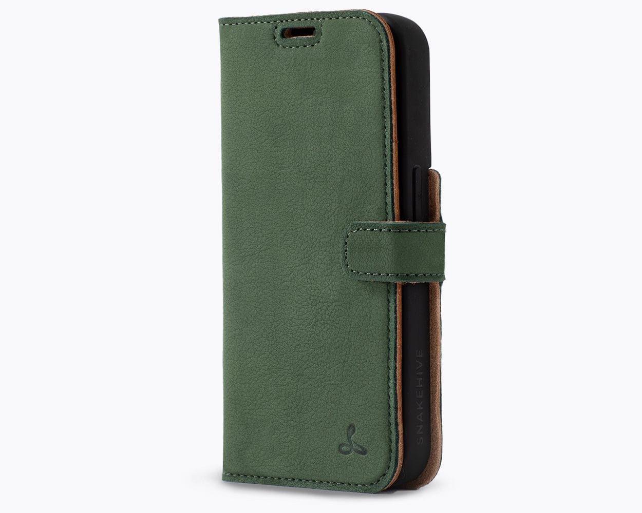 Apple iPhone 15 Pro - Vintage Leather Wallet Phone Case - Image 4