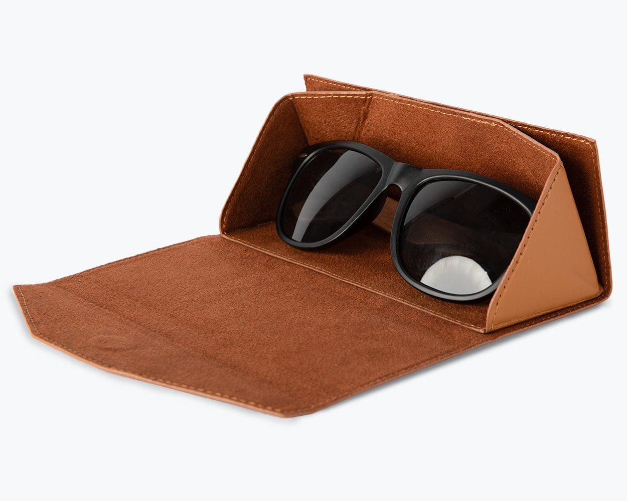 Metro Foldable Leather Glasses Case - Image 16