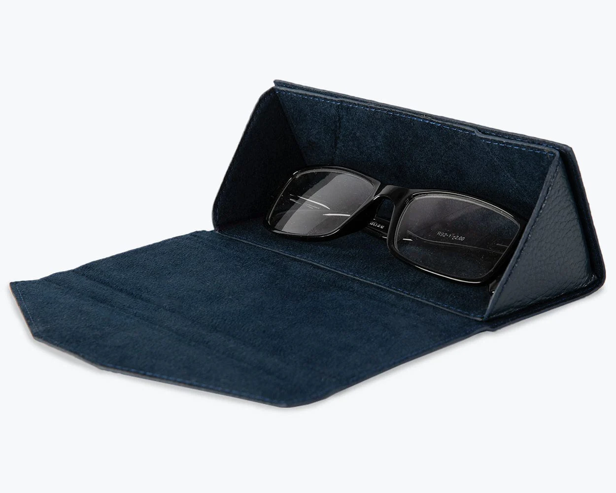 Metro Foldable Leather Glasses Case - Image 8